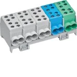 Hager KH45A Hauptleitungsabzweigklemme 5polig 2x35mm²-2x25mm² je Pol IP20 3x L 1xPE 1xN 