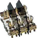 Hager L00 Sicherungsunterteil NH00 3x160A mit Käfigklemme bis 70mm² für Montageplatte 