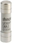 Hager LF304PV Sicherungseinsatz für Photovoltaikanwendungen 10x38mm 1000V DC 4A 