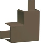 Hager LF4004058014 Flachwinkel halogenfrei zu Leitungsführungskanal LF 40x40mm braun 
