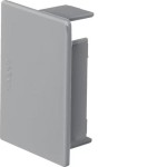 Hager LF4006067030 Endstück halogenfrei zu Leitungsführungskanal LF/LFF 40x57mm steingrau 