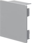 Hager LF6006067030 Endstück halogenfrei zu Leitungsführungskanal LF/LFF 60x57mm steingrau 