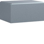 Hager LFS300456VERZ Endstück aus Stahl zu Leitungsführungskanal LFS 30x45 verzinkt 