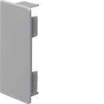 Hager M54537030 Endstück aus PVC zu Leitungsführungskanal LF 40x90mm steingrau 