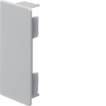 Hager M54537035 Endstück aus PVC zu Leitungsführungskanal LF 40x90mm lichtgrau 