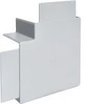 Hager M54657035 Flachwinkel aus PVC zu Leitungsführungskanal LF 60x90mm lichtgrau 