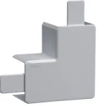 Hager M59657030 Flachwinkel aus PVC zu Leitungsführungskanal LF 30x30mm steingrau 