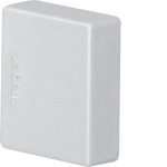 Hager M61237035 Endstück schnittkaschierend halogenfrei zu Kanalsystem LF/LFH 20x 20mm lichtgrau 