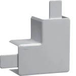 Hager M61457030 Flachwinkel schnittkaschierend PVC zu Leitungsführungskanal LF 20x35mm steingrau 5 Stück 