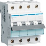 Hager MBN406 Leitungsschutzschalter 4-polig 6kA B-Charakteristik 6A 4TE 