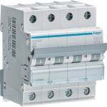 Hager MCN420 Leitungsschutzschalter 4-polig 6kA C-Charakteristik 20A 4TE 