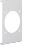Hager R86837035 Blende CEE-Steckdose 70er Befestigungsspur PVC zu FB Oberteil 150mm lichtgrau 