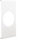 Hager R86859016 Blende CEE-Steckdose 70er Befestigungsspur PVC zu FB Oberteil 190mm verkehrsweiß 