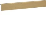 Hager SL200552D3 Sockelleistenkanal-Oberteil PVC zu SL 20x55mm Dekor Ahorn 2 Meter 