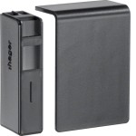 Hager SL2005569011 Endstück schnittkaschierend halogenfrei zu SL 20x55mm graphitschwarz 