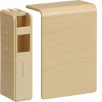 Hager SL200556D3 Endstück schnittkaschierend halogenfrei zu SL 20x55mm Dekor Ahorn 
