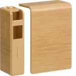 Hager SL200556D5 Endstück schnittkaschierend halogenfrei zu SL 20x55mm Dekor Eiche 