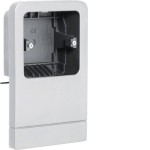 Hager SL200809119010 Geräteträger universal für UP-Geräte mit Rahmen zu SL 20x80mm reinweiß 