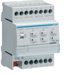 Hager TXM646T Heizungsaktor 6fach KNX easy für 24/230V Stellantriebe Triac 