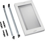 Hager UD31F2 Baustein univers N 450x250mm leer mit Klarsichtscheibe 