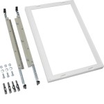 Hager UE52K4N Baustein univers N 750x500mm für 4 NH1-3 Leiste auf Sammelschienensystem 185mm 