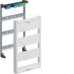 Hager UW31U Einbausatz univers FW mit Hutschienen für Feldverteiler UP 3reihig 450x250mm QC 