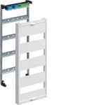 Hager UW41U Einbausatz univers FW mit Hutschienen für Feldverteiler UP 4reihig 600x250mm QC 