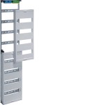 Hager UW81U Einbausatz univers FW mit Hutschienen für Feldverteiler UP 8 reihig 1200x250mm QC 