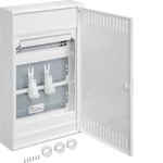 Hager VA36NW Multimedia volta APV 3-reihig mit geschlitzter Stahlblechtür 