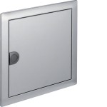 Hager VZ261N Blendrahmen Volta 1reihig mit Tür Edelstahl 