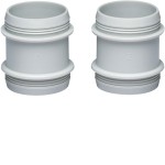 Hager VZ754 Verbindungstülle vector PG21 RAL7035 Set: 10 Stück 