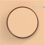 Hager WAC7061C12 Zentralstück für Drehdimmer, vernetzbar, A.x/C.x, petal matt 