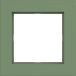 Hager WAD6100C04 Rahmen 1fach, A.1, aloe, matt 
