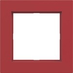Hager WAD6100RG Rahmen 1fach, A.1, rot glänzend 