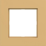 Hager WAD8100C02 Rahmen 1fach, A.8, hazel, matt 
