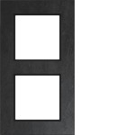 Hager WAD8200X11 Rahmen 2fach, A.8, slate stone, geflammter Schiefer 