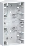 Hager WAD8215WM Eckgehäuse 2fach, A.8, lichtweiß matt 