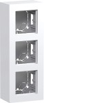 Hager WAD8310WG Gehäuse 3fach, hohe Ausführung, AP, A.8, lichtweiß glänzend 