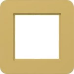 Hager WAD9100C08 Rahmen 1fach, C.8, gold, metallisch 