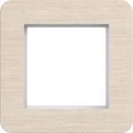 Hager WAD9120X12 LED-Rahmen 1fach, C.8, drift wood, Koto-Holz 