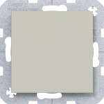 Hager WAF1001C15 Blindverschluss mit Zentralstück, Ax/Cx, pebble, matt 