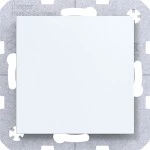 Hager WAF1001WM Blindverschluss mit Zentralstück, Ax/Cx, lichtweiß matt 