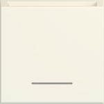 Hager WAF1020C11 Zentralstück m. Aufdruck für Taster Hotelcard, klare Linse, Ax/Cx, shell, matt 