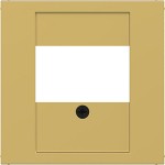Hager WAF1106C08 Zentralstück für TDO-Steckdose, Ax/Cx, gold, metallisch 