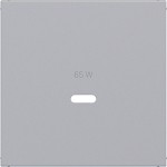 Hager WAF1511TA Zentralstück für Ladesteckdose USB-C Power Modul, Ax/Cx, titan met lackiert 