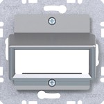 Hager WAF2163TA Zentralplatte f. Reichle&De-Ma. Einzelmod., A.x/C.x, titan metallisch lack 