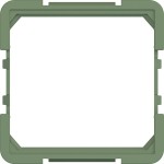 Hager WAF7091C04 Zwischenring für Zentralplatte 45 x 45 mm, A.x/C.x, aloe, matt 