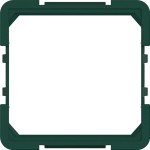 Hager WAF7091C07 Zwischenring für Zentralplatte 45 x 45 mm, A.x/C.x, jade, halbglänzend 