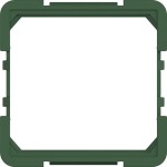 Hager WAF7091C10 Zwischenring für Zentralplatte 45 x 45 mm, A.x/C.x, forest, matt 