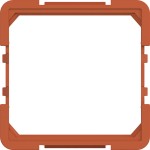 Hager WAF7091C13 Zwischenring für Zentralplatte 45 x 45 mm, A.x/C.x, canyon, matt 